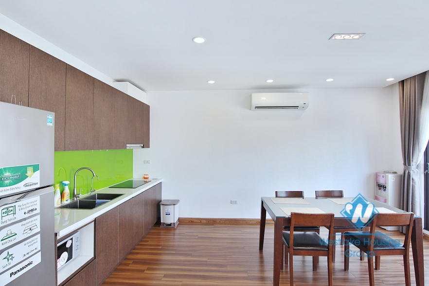 Flooded with light in a morden spacious 2 bedroom apartment for rent in Tay Ho 